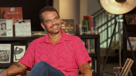 Marcelo Moutinho é entrevistado no Trilha de Letras