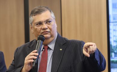 Brasília, (DF) – 18/09/2023 – Entrevista coletiva sobre Operação Shamar, ministro da Juatiça, Flávio Dino, Foto Valter Campanato/Agência Brasil.