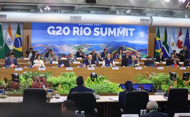 Rio de Janeiro (RJ), 19/11/2024 – O presidente do Brasil, Luiz Inácio Lula da Silva durante segundo dia da Cúpula do G20, no MAM, no Rio de Janeiro. Foto: Tomaz Silva/Agência Brasil