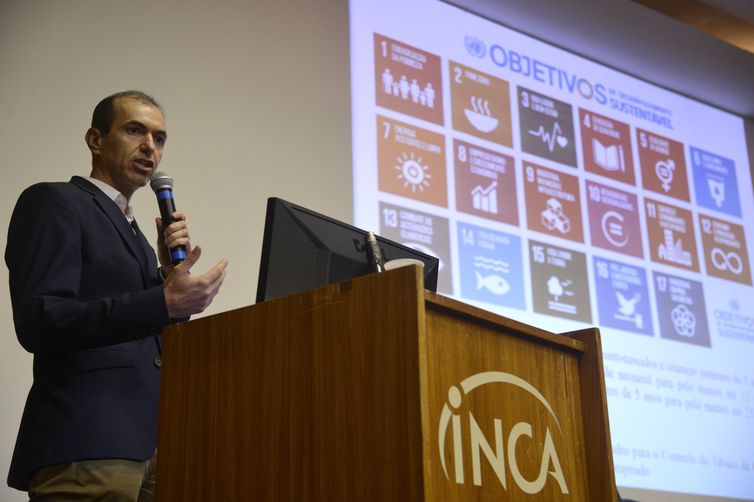 O pesquisador do Instituto Nacional de Câncer (Inca), André Szklo, no lançamento do estudo inédito 