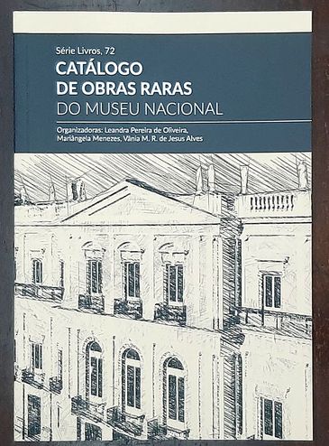 Rio de Janeiro (RJ) - Catálogo impresso de obras raras do Museu Nacional. Foto: Museu Nacional/Divulgação
