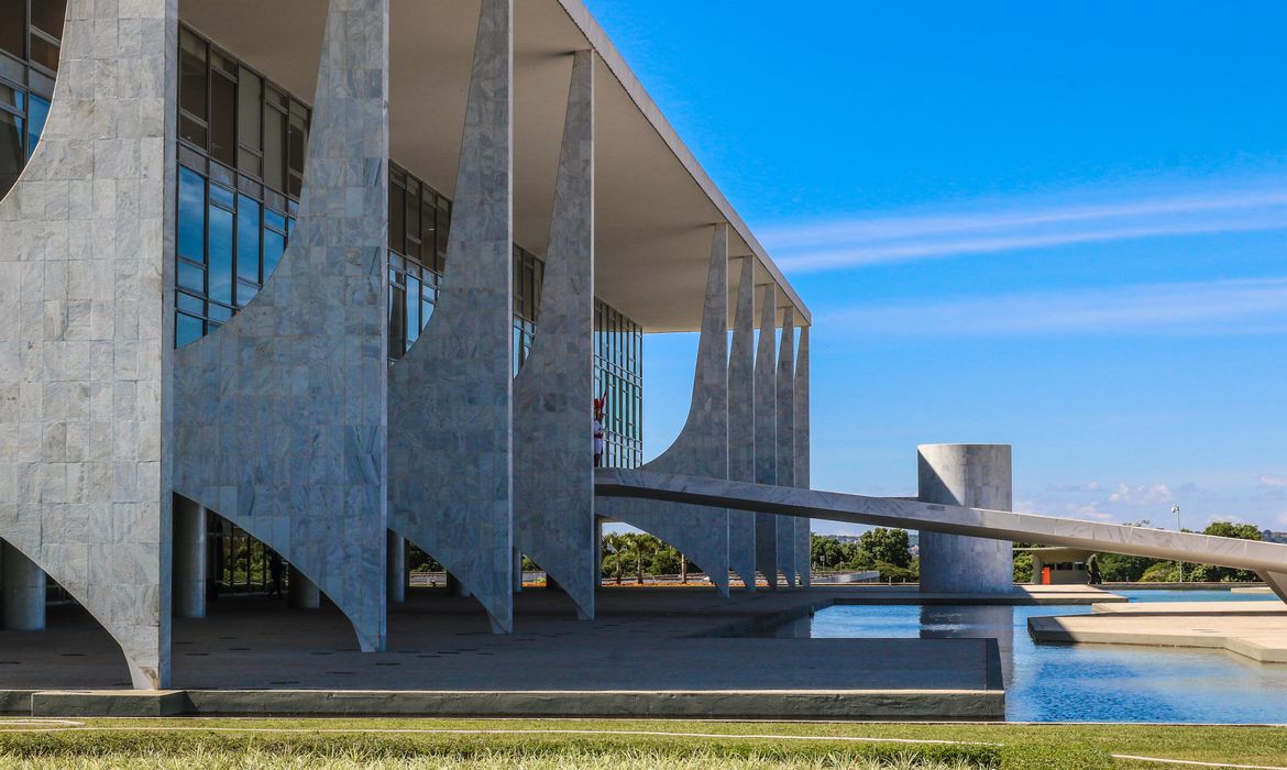 Brasília - 22.05.2023 - Foto da Fachada do Palácio do Planalto em Brasília. Foto: Antônio Cruz/ Agência Brasil