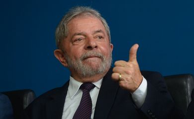 O ex-presidente da República Luiz Inácio Lula da Silva durante solenidade comemorativa dos 10 anos da reforma do Judiciário (José Cruz/Agência Brasil)