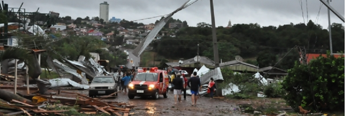 Estragos das chuvas em Tapejara, Rio Grande do Sul