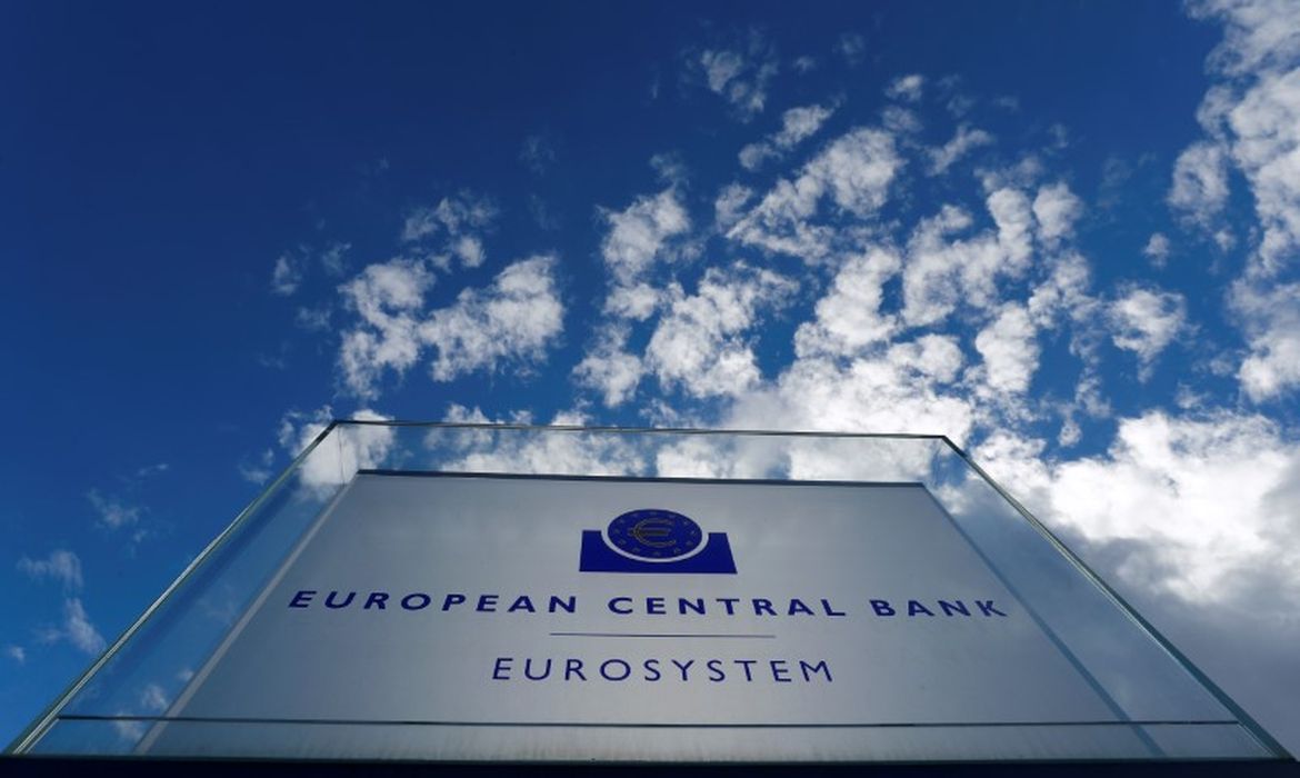 Fachada do Banco Central Europeu em Frankfurt, na Alemanha