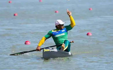 Espanha- 17/05/2025 Isaquias Queiroz garante ouro na Copa do Mundo de canoagem velocidade. Foto Federação Espanhola de Canoagem