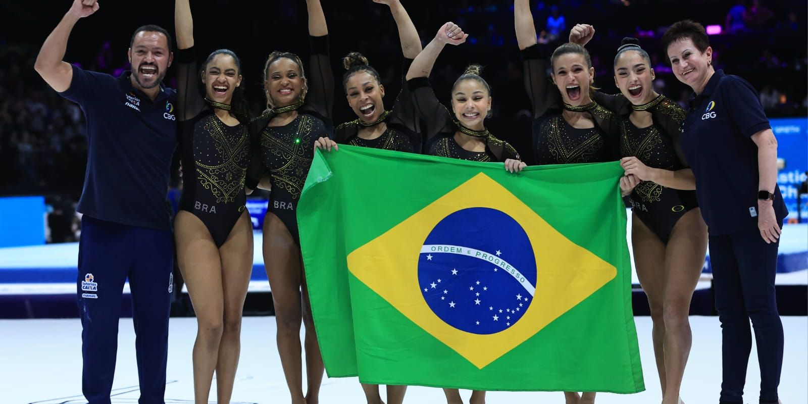 Gymnastique artistique : le Brésil remporte l’argent dans la compétition par équipes féminine