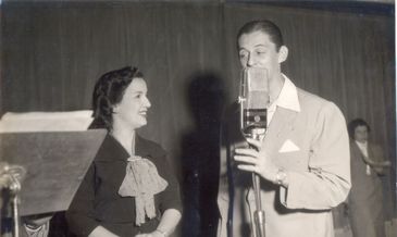Emilinha Borba e César de Alencar, estrelas que brilharam na Rádio Nacional do Rio de Janeiro