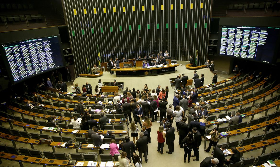 Brasília - A 2ª secretária da Mesa da Câmara, Mariana Carvalho, preside sessão para votar projetos de lei considerados prioritários pela bancada feminina (Wilson Dias/Agência Brasil)