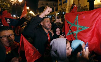 Torcida por Marrocos na Tunísia