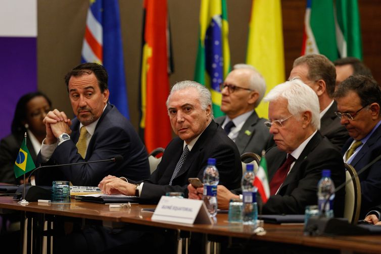 O presidente Michel Temer participa de sessão plenária da Conferência de Chefes de Estado e de Governo da CPLP