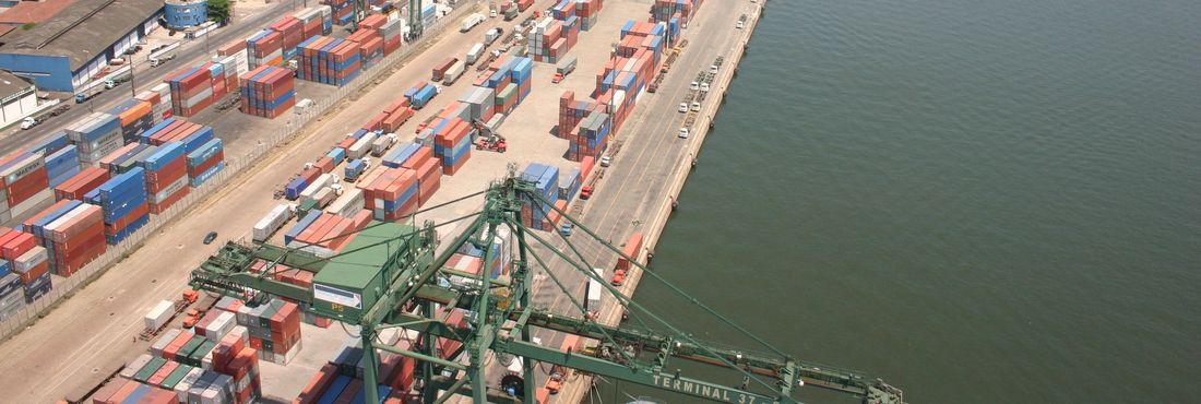 Porto de Santos tem movimento de cargas recorde no 1º semestre
