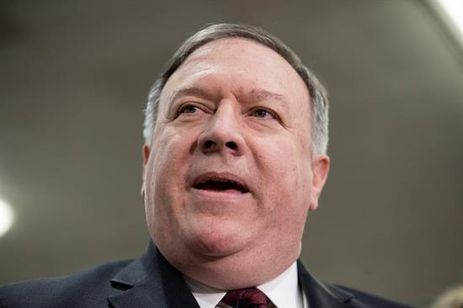 Secretário de Estado norte-americano, Mike Pompeo