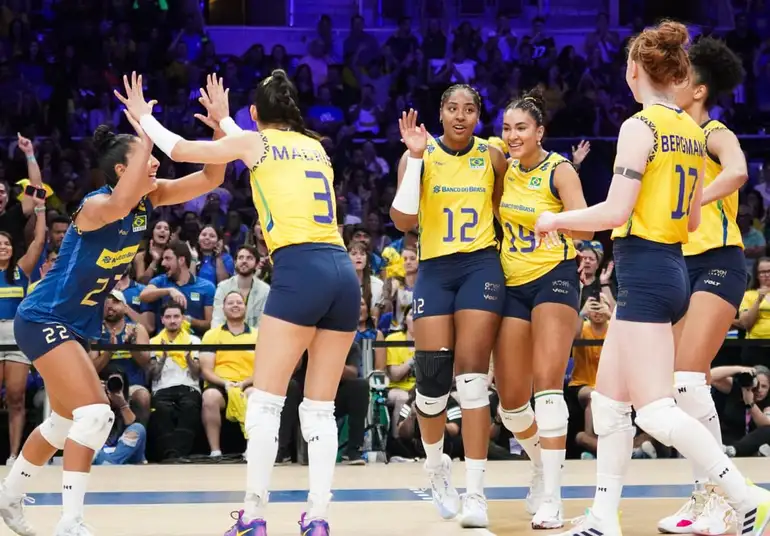 brasil, eua, liga das nações de vôlei