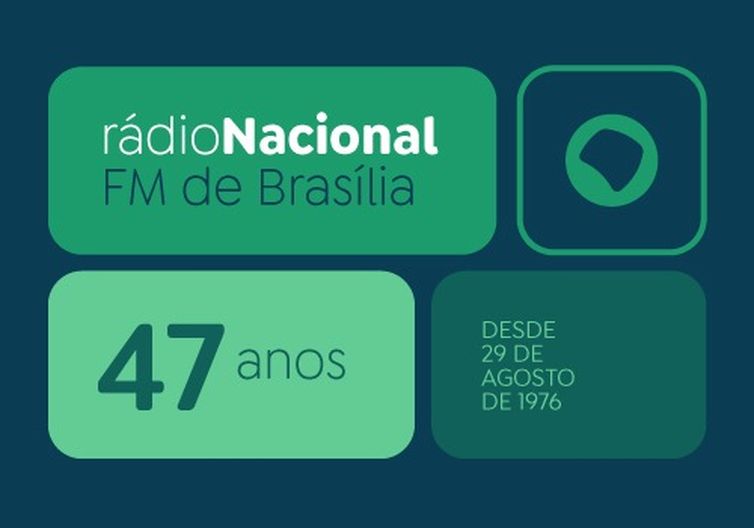 Arte 47 Anos Rádio Nacional FM