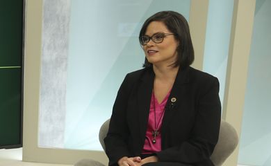 A secretária nacional de Políticas para as Mulheres/MMFDH, Ana Muñoz. é a entrevistada do programa, Brasil em Pauta, na TV Brasil