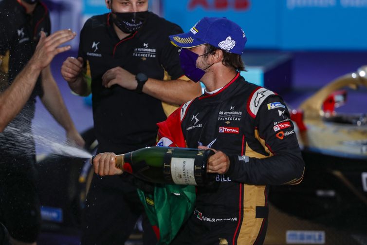 ABB FIA Fórmula E/Direitos reservados Félix da Costa, campeão mundial Fórmula E 2020