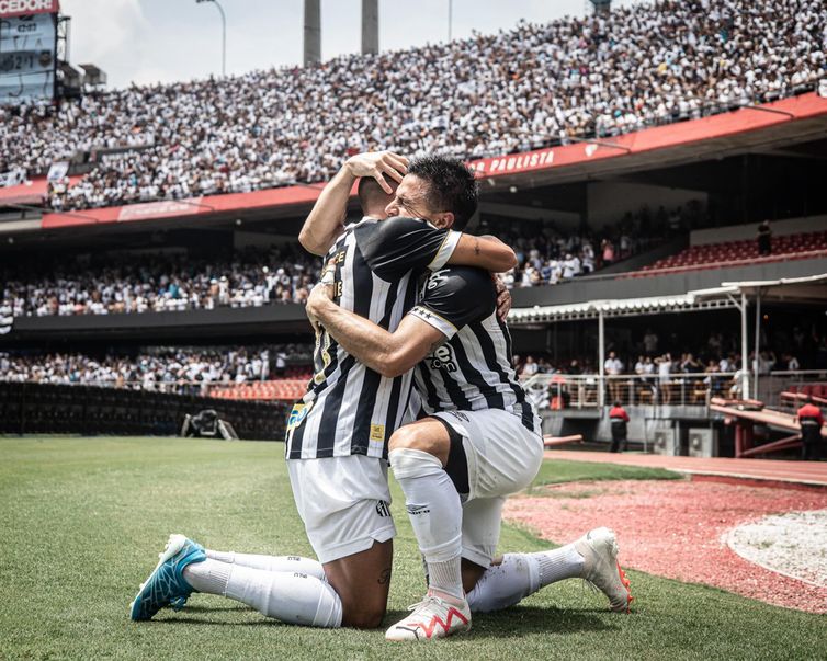 São Paulo 25/02/2024 Jogo Santos e São Bernado que teve o maior público do Palistão.  (Foto: Raul Baretta/ Santos FC.)