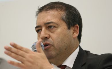 Brasília - O ministro do Trabalho, Ronaldo Nogueira, no lançamento do Portal do Observatório Nacional do Mercado de Trabalho  (Fabio Rodrigues Pozzebom/Agência Brasil)