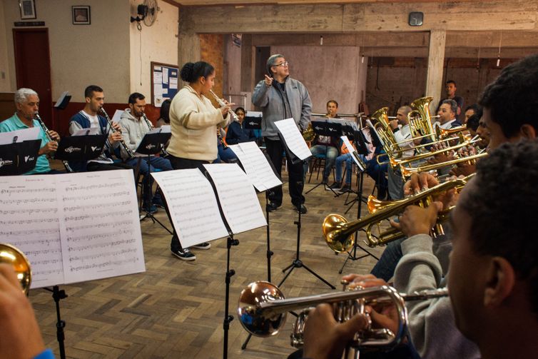 Oficina do Núcleo de Apoio a Bandas da Orquestra Ouro Preto