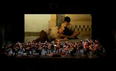 Rio de Janeiro (RJ), 31/03/2025 - Cine Concerto da Orquestra Petrobras Sinfônica. Foto: Daniel Calvet/Orquestra Petrobras Sinfônica