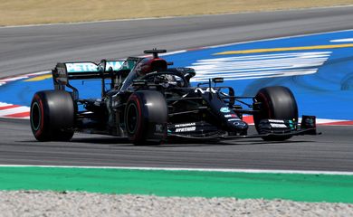 Spanish Grand Prix - Mercedes, Hamilton, pole