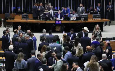 Brasília (DF), 21/05/2025  -  Câmara dos Deputados durante  sessão plenária para votar o projeto de lei (PL 1.466/2025) lei que propõe uma revisão do sistema de carreira e remuneração dos servidores públicos do Poder Executivo federal. Foto: Lula Marques/Agência Brasil