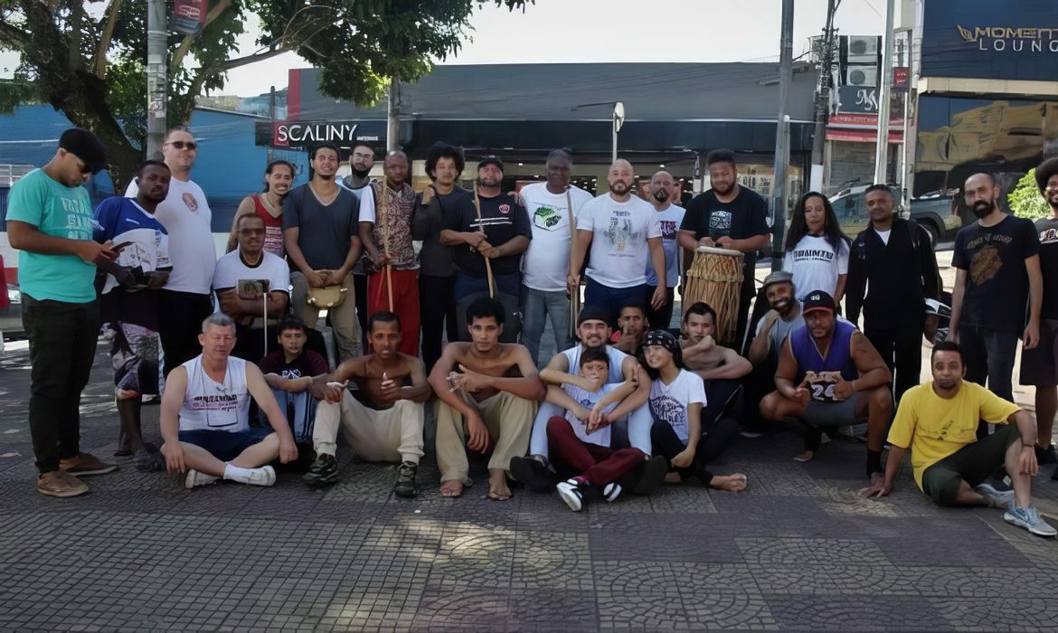 Capoeira - Grupo de São Paulo. Foto: Prof. Klayson Carrapicho