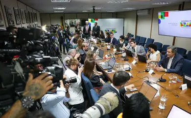 Brasília (DF) 20/12//2024 Ministro da Fazenda, Fernando Haddad, durante café da manhã com jornalistas  Foto: Fabio Rodrigues-Pozzebom/ Agência Brasil