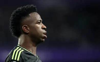 Vinícius Jr em jogo Real Valladolid x Real Madrid
30/12/2022   REUTERS/Violeta Santos Moura