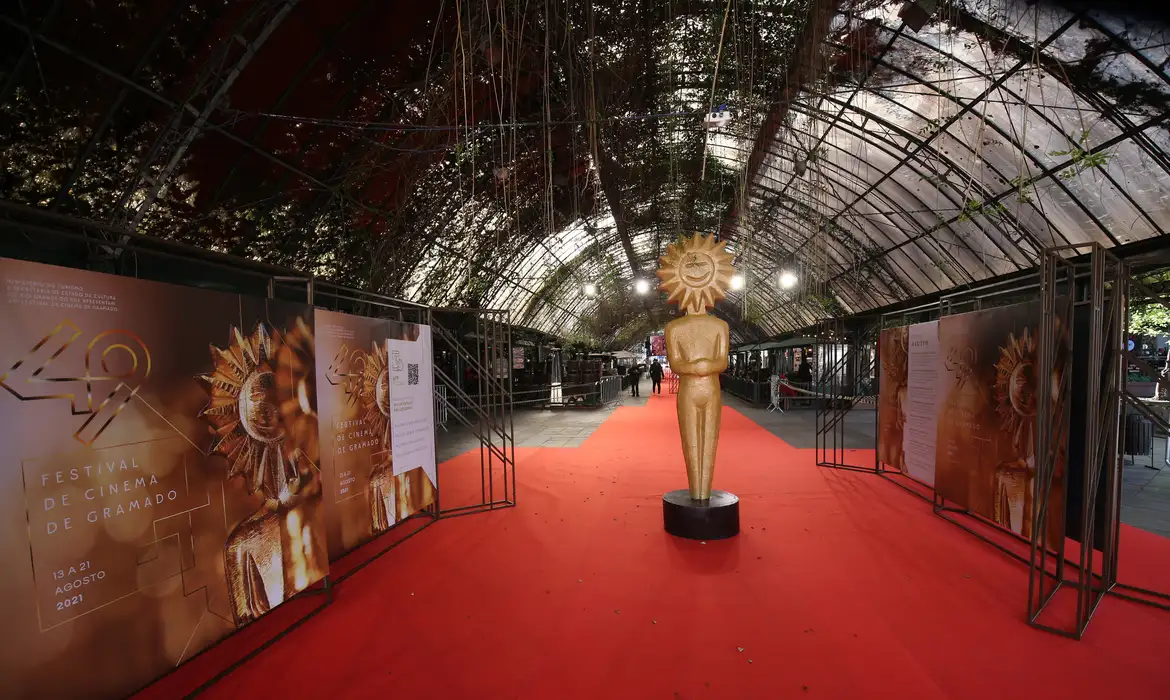 Gramado 13/08/2021. 49º Festival de Cinema de Gramado