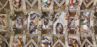 Teto da Capela Sistina do Vaticano