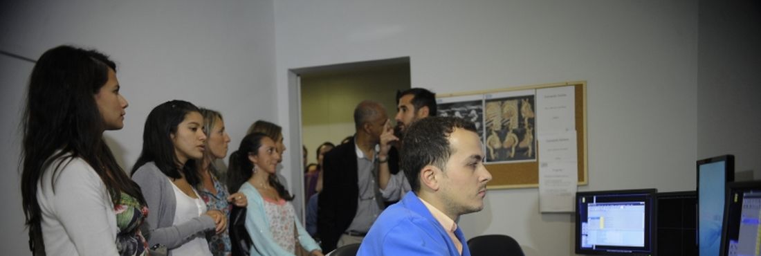 Profissionais do Mais Médicos visitam o Centro de Diagnóstico por Imagem, no Rio de Janeiro