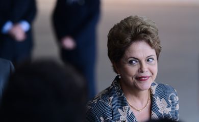 A presidenta Dilma Rousseff participa no Palácio do Itamaraty de almoço em homenagem à  presidenta da Coreia do Sul, Park Geun-hye (José Cruz/Agência Brasil)