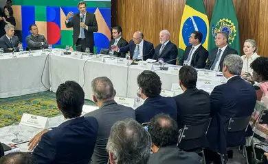Brasília, (DF) 18/03/2025 - Reunião para anúncio do envio do projeto de lei de ampliação da isenção do imposto de renda ao congresso nacional
Foto: Fabio Rodrigues-Pozzebom/Agência Brasil