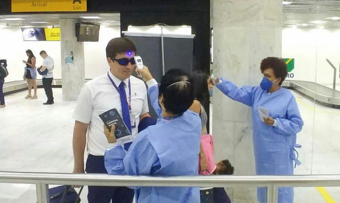 Santos Dumont é o segundo aeroporto a receber ação contra coronavírus da Secretaria de Estado de Saúde