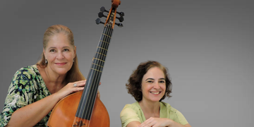 Sala de Concerto recebe o duo formado por Rosimary Parra, ao violão, e Kristina Augustin, na viola da gamba 