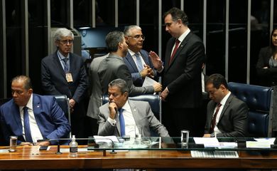 Brasília (DF) 12/12/2023 Senado durante sessão plenária que votou o projeto de lei (PL 3.626/2023) que regulamenta as apostas esportivas e os jogos online, as chamadas bets. Foto Lula Marques/ Agência Brasil