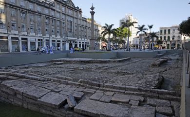 Rio de Janeiro - O Cais do Valongo, principal porto de entrada de escravos nas Américas, é reconhecido como Patrimônio da Humanidade pela Unesco (Fernando Frazão/Agência Brasil)