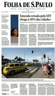 Capa do Jornal Folha de S. Paulo Edição 2024-07-17