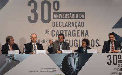 O governo brasileiro e o ACNUR realizam reunião para concluir o processo de celebração dos 30 anos da Declaração de Cartagena para Refugiados, conhecido como Cartagena+30 (Fabio Rodrigues Pozzebom /Agência Brasil)