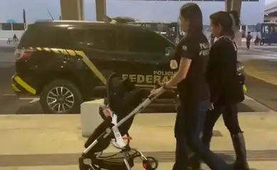 PF repatria bebê vítima de tráfico de pessoas