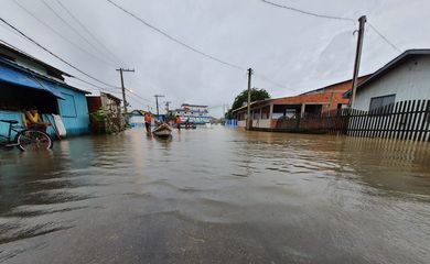 Defesa Civil monitora situação das famílias atingidas pela enchente. Foto: Marcos Santos.