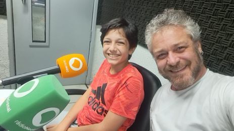 José Querette e Leo Tucherman gravam Perguntar e Pensar na Rádio MEC