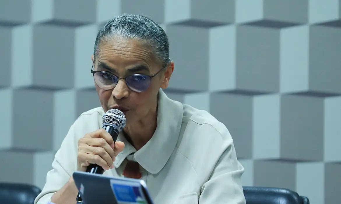 Brasília (DF) 04/09/2024 Ministra Marina Silva fala na CMA do Senado sobre queimadas no Brasil. <br /> Lula Marques/ Agência Brasil