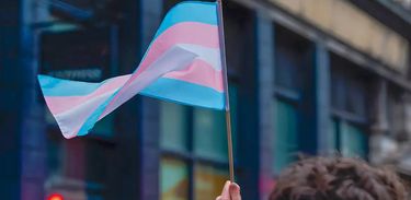 Bandeira visibilidade trans 