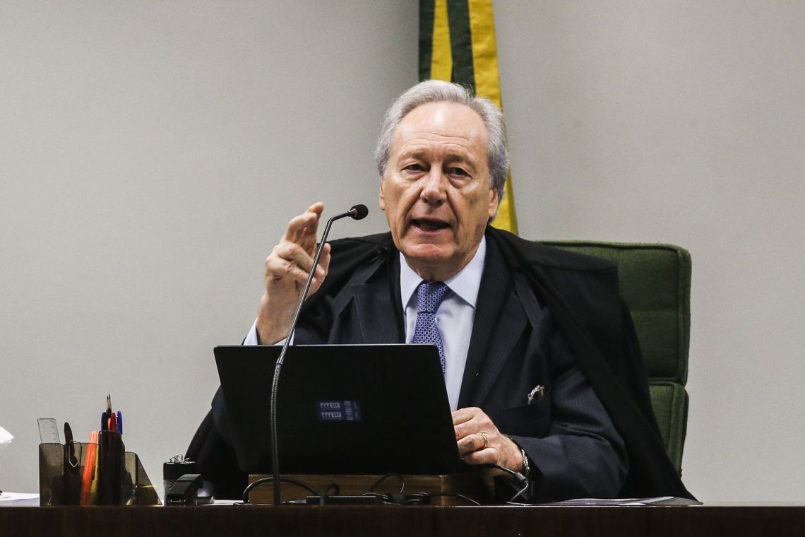 O ministro Ricardo Lewandowski durante sessÃ£o na Segunda Turma do Supremo Tribunal Federal (STF), para o julgamento de mais um pedido de liberdade para o ex-presidente Luiz InÃ¡cio Lula da Silva.