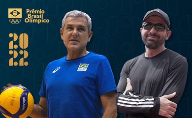 Zé Roberto (vôlei) e Felipe Siqueira (técnico de Piu no atletismo) são eleitos melhores técnicos do ano do Prêmio Brasil Olimpico do ano de 2022 - em 23/01/2023