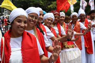 São Paulo (SP), 20/11/2025 - XXII Marcha da Consciência Negra na avenida Paulista. Foto: Rovena Rosa/Agência Brasil