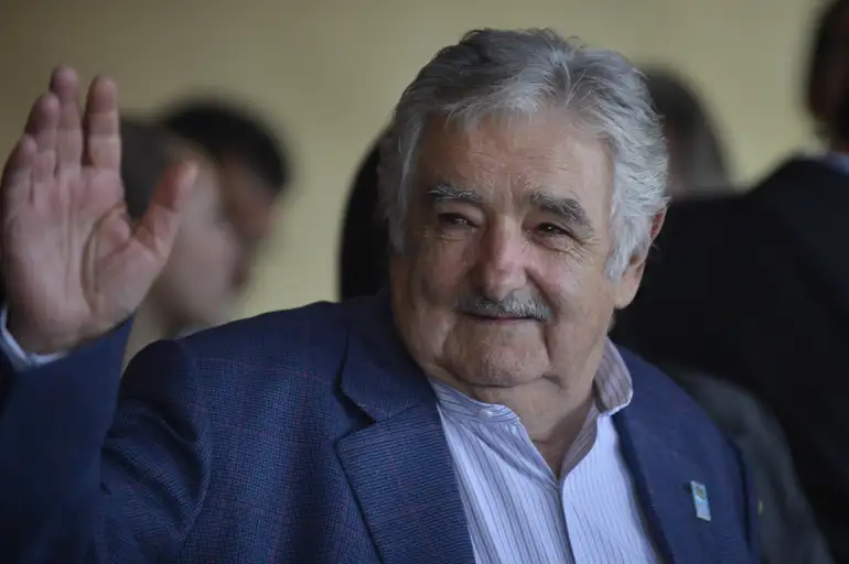O Presidente do Uruguai, José Mujica após a segunda sessão de trabalho da reunião do BRICS (José Cruz/Agência Brasil)
